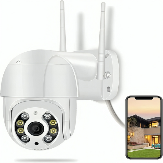 Camera Ip A8  Wifi Externa Hd Sensor De Movimento Ptz Speed Dome